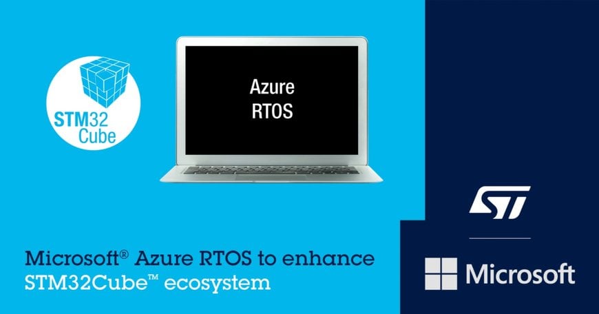 STMicroelectronics Teams with Microsoft® to Boost Development of Smart, Connected Devices Leveraging STM32Cube Ecosystem